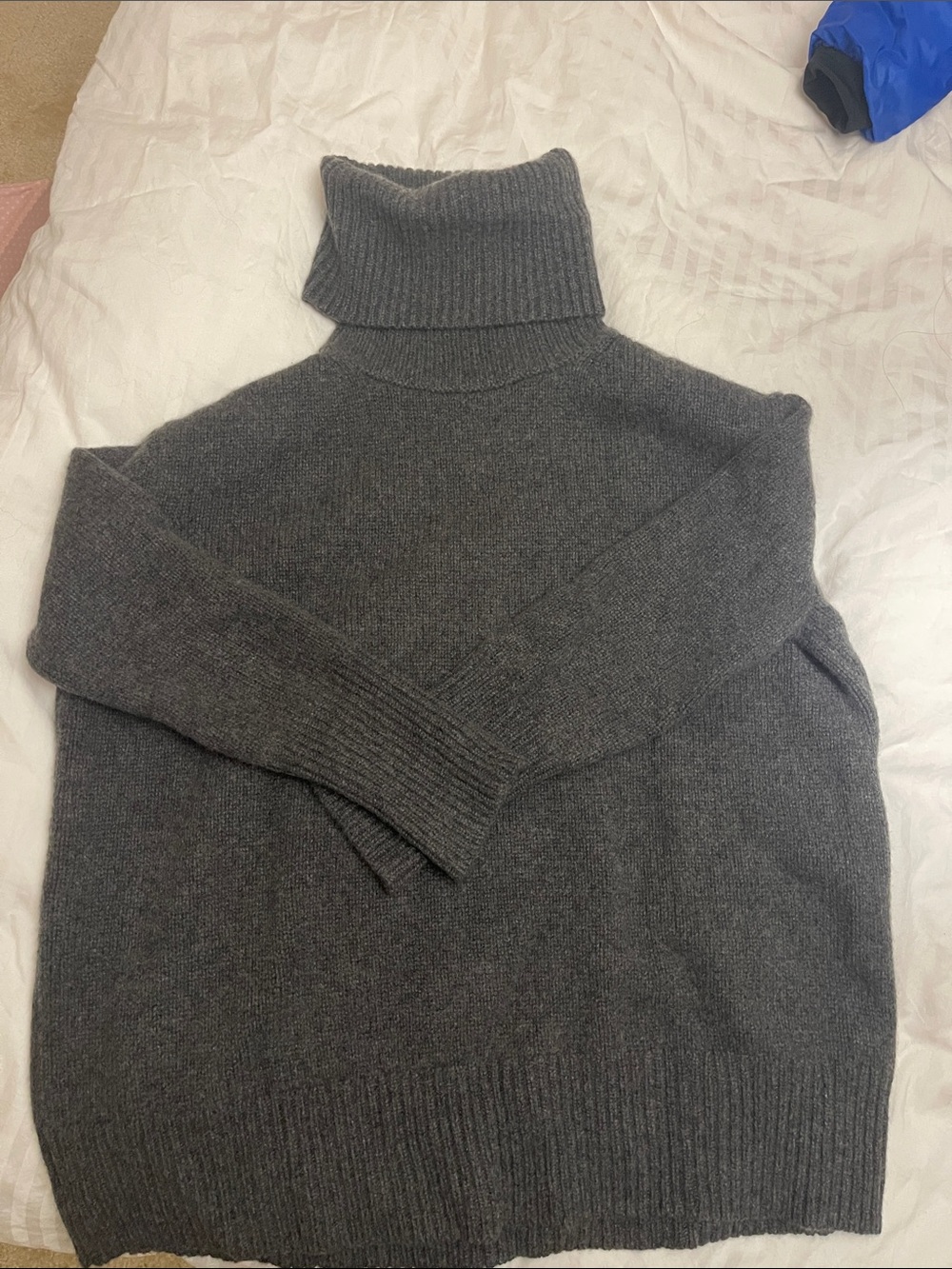 Zara Charcoal Turtleneck Sweater